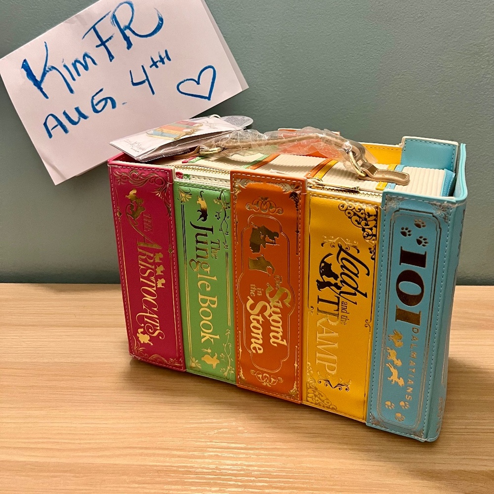 Rare Stitch Shoppe Loungefly Books